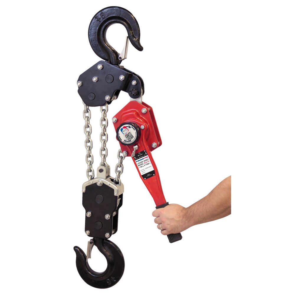 High quality Lever Hoist POWERTEX PLH-S1, a compact, lightweight constructed lever hoist.