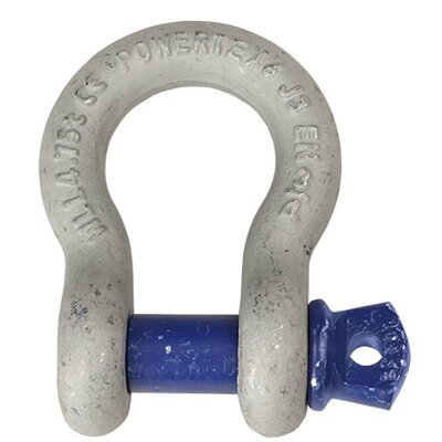 Bow Shackle POWERTEX PBSP – Screw Pin front